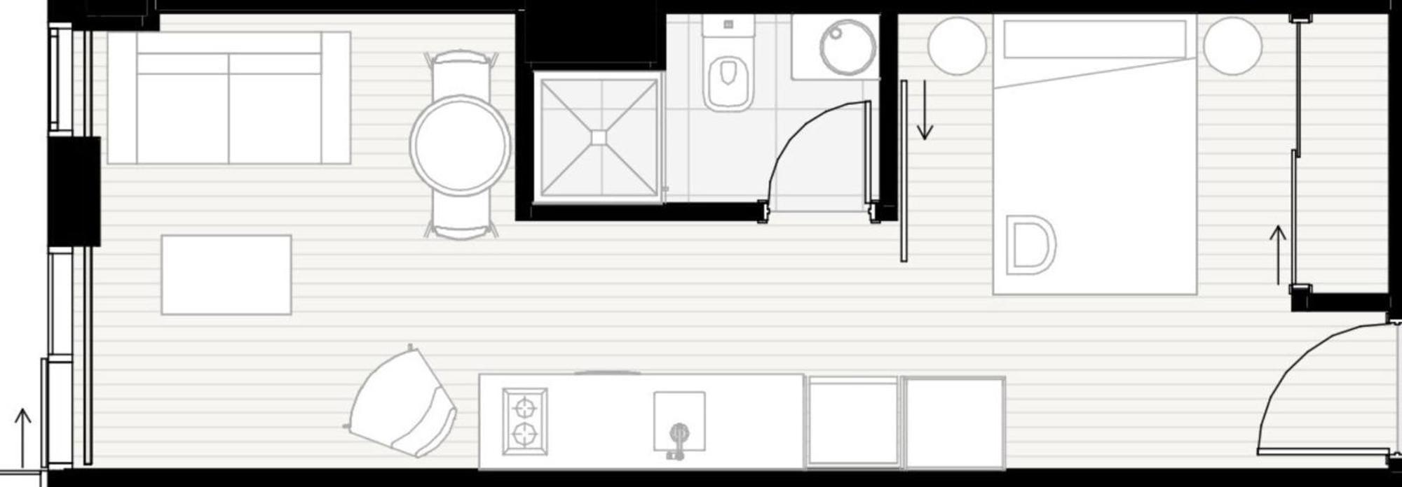 Stylish On Courtenay - 1br