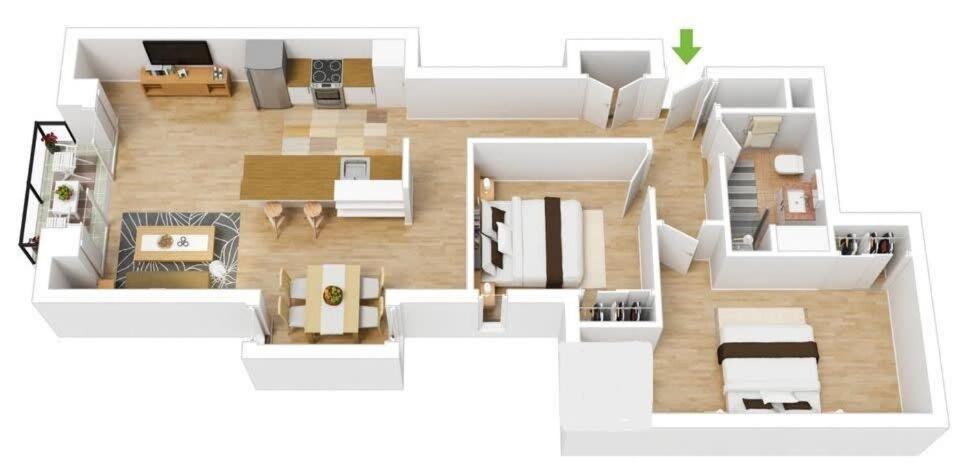Apartment Modern W Free Parking Wellington