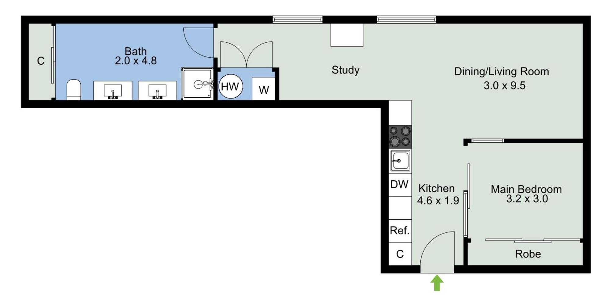 & Chic In The Capital Apartamento Wellington